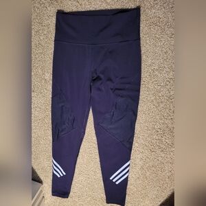 Adidas Womens High-Rise Training Athletic Leggings workout Activewear pants